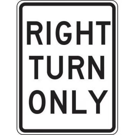 Accuform TRAFFIC 24 in  X 18 in  HIGH INTENSITY FRR299HP